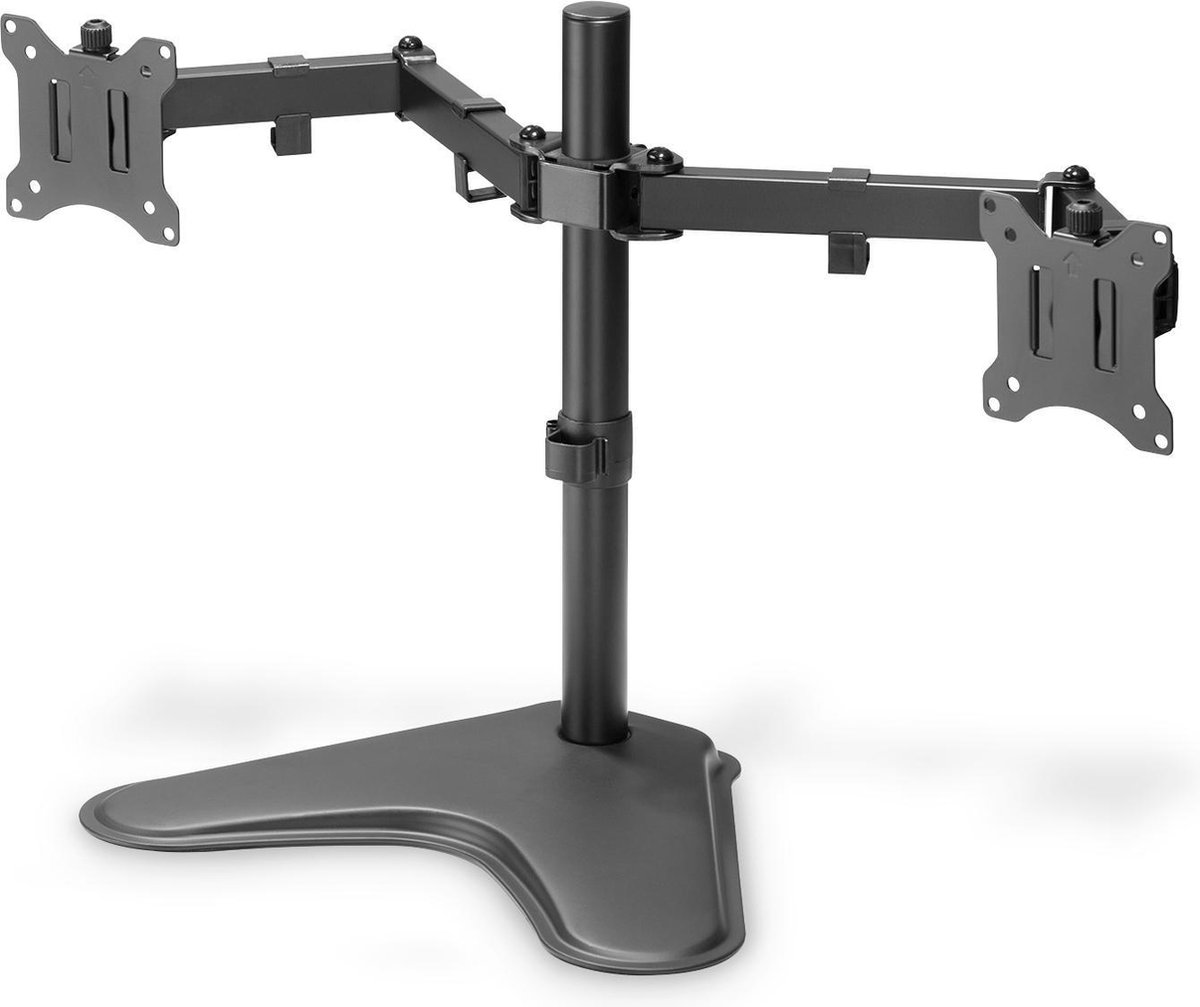 Schermtafel Support Digitus DIGITUS Soporte de monitor universal dual Zwart 32"