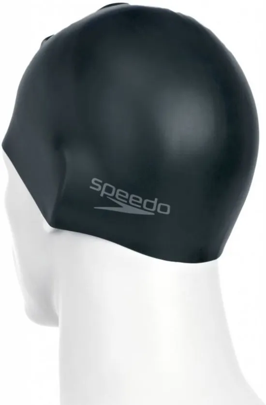 Speedo moulded silicone - Badmuts - Volwassenen - black - one size
