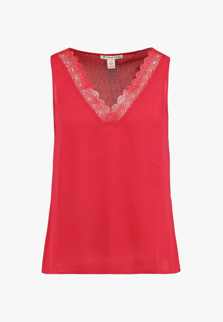 Anna Field blouse rood Maat S