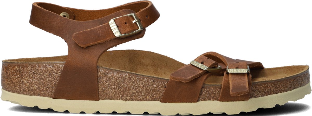 Birkenstock Kumba - 38 - Dames Sandalen - Dames - Cognac