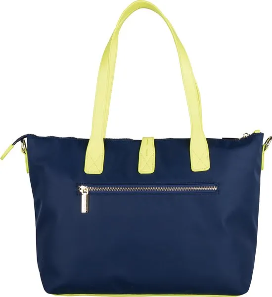 US POLO PATTERSON FLUO Tas Dames - Blauw / Geel