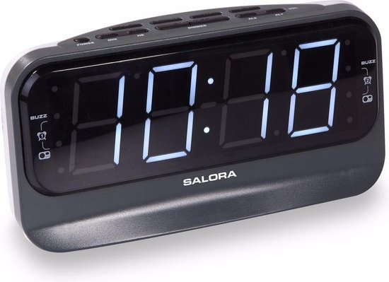 Salora CR616 - Wekkerradio - AM - FM - Groot display