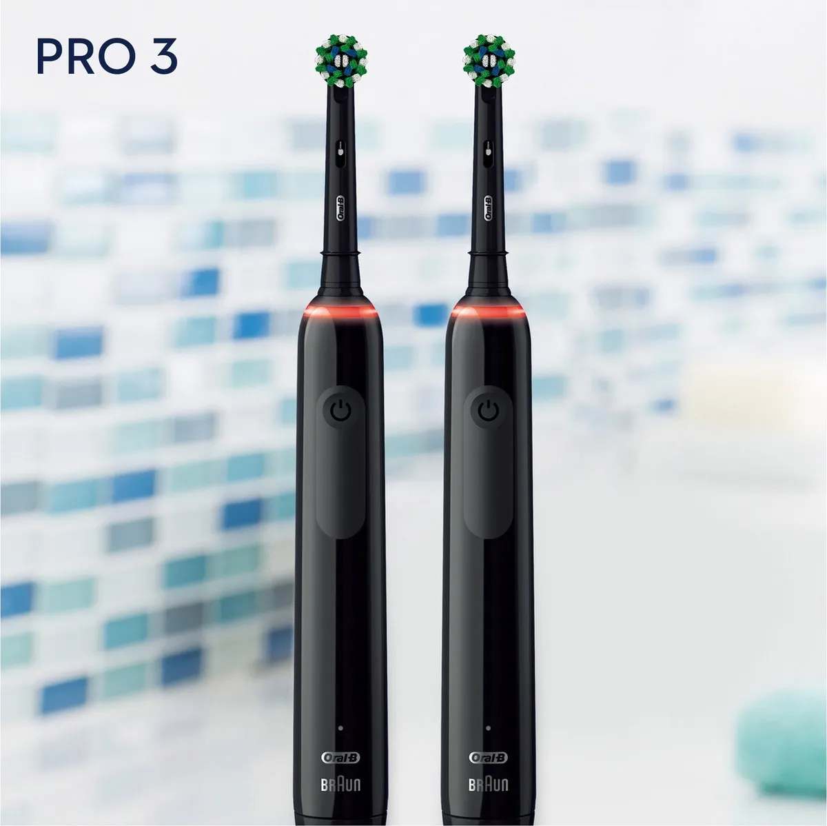 Oral-B Pro 3 3900 - Elektrische Tandenborstels Duoverpakking