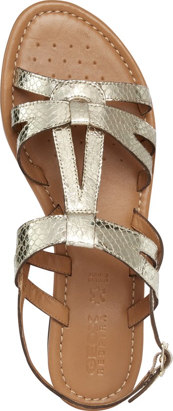 GEOX - Maat 39 -  D SOZY S vrouwen Sandalen - goud