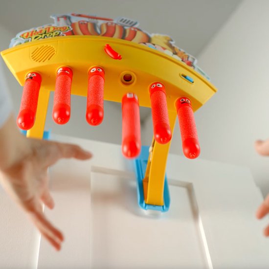Hot Dog Drop Spel - Vang de vallende worstjes - Leuk familie actiespel