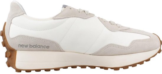sneaker, white, mesh, suede, gum sole