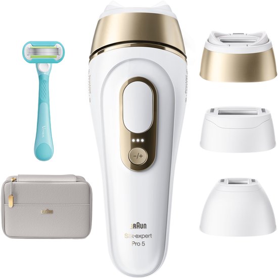 Braun IPL Silk·expert Pro 5 - IPL ontharingsapparaat - PL5311 - Ontharing Voor Thuis - 3 Opzetstukken
