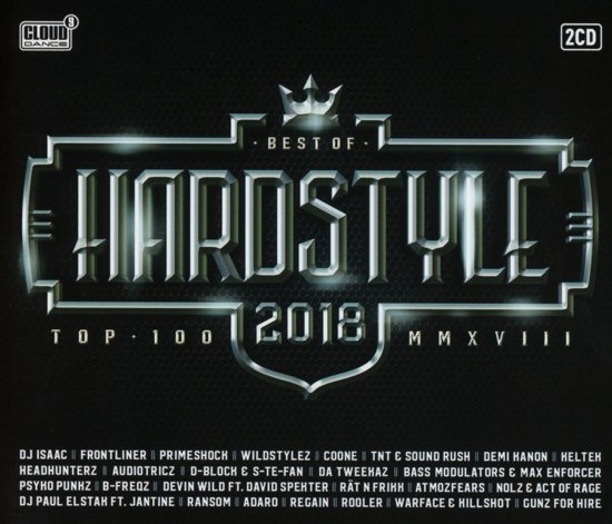 Hardstyle Top 100 - Best Of 2018 CD