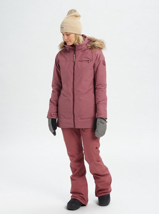 Burton Lelah Dames Ski jas - Maat XS - Brown