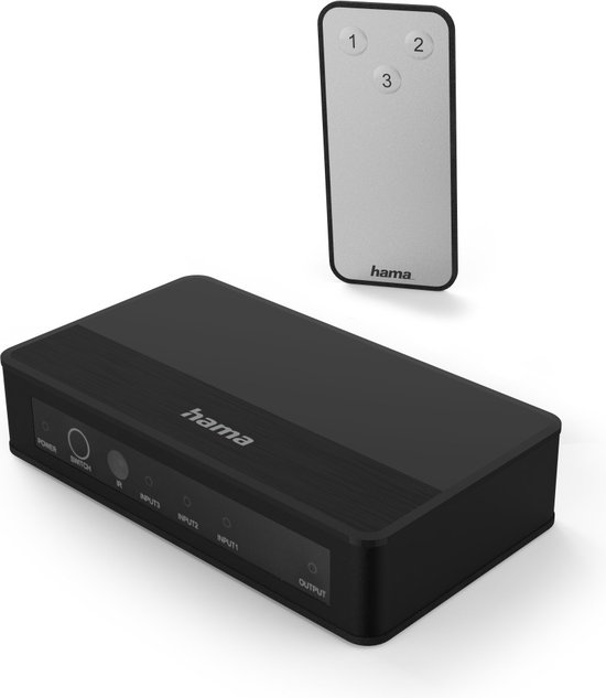 Hama 4K-HDMI™-splitter 3x1