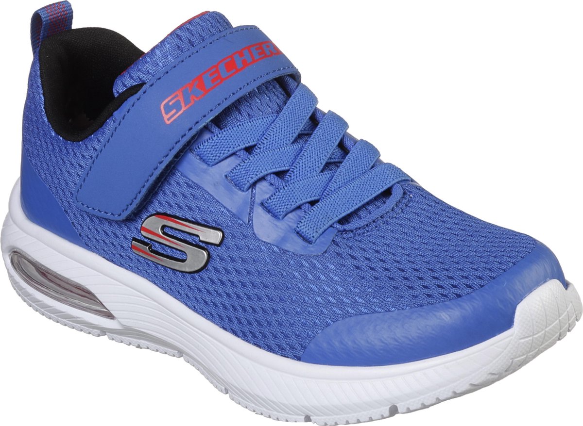sneaker, blauw, mesh, band, schoenen