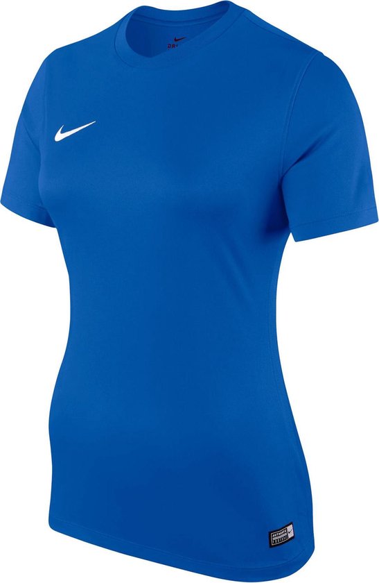 t-shirt, short sleeve, blue, Nike swoosh, polyester