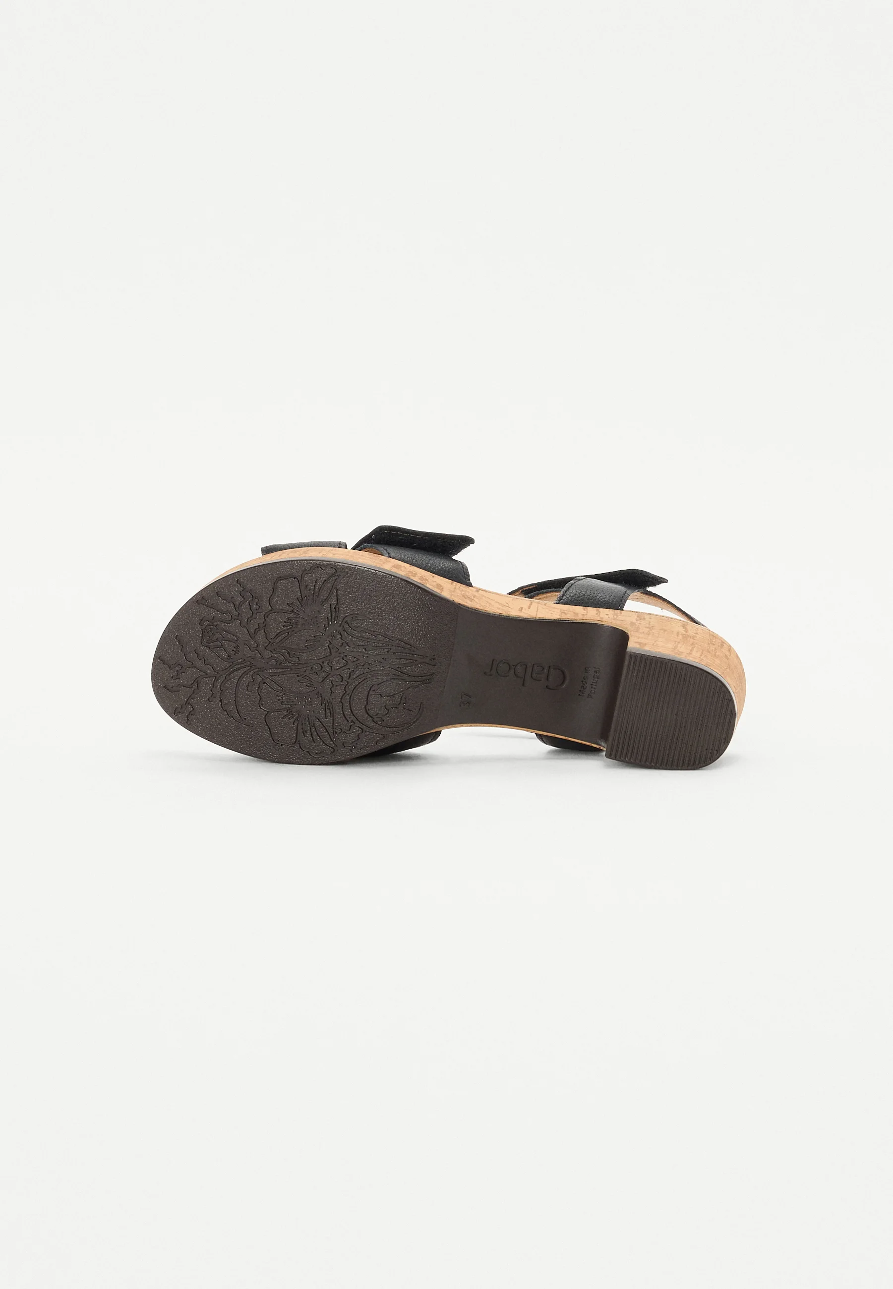 Gabor - maat 37 - Sandalen Dames - Zwart