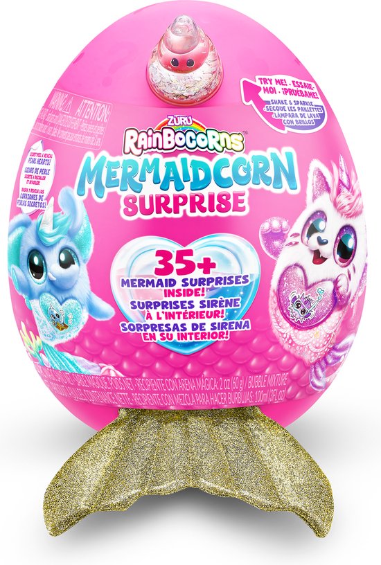 ZURU - Rainbocorns - Mermaidcorn Surprise - 28cm - Seasea