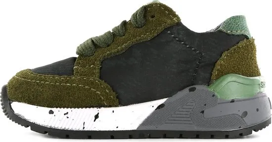 Shoesme Trainer Jongens Sneakers - Groen - Maat 19