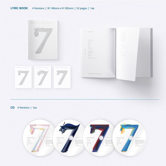 BTS - MAP OF THE SOUL: 7 - Versie 3