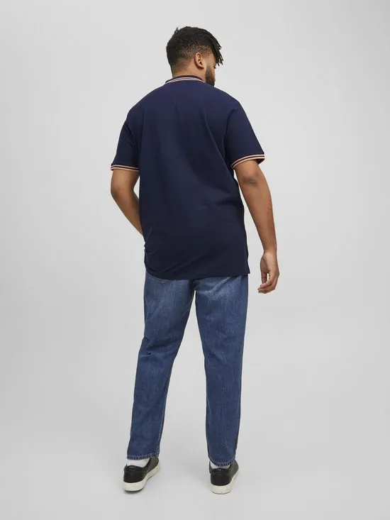 JACK&JONES - Maat EU2XL US1L - PLUS JJNERY POLO PS Heren Poloshirt