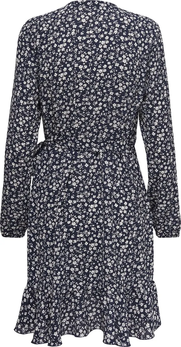 ONLY maat 42 ONLCARLY L/S WRAP SHORT DRESS -  NOOS WVN Dames Jurk