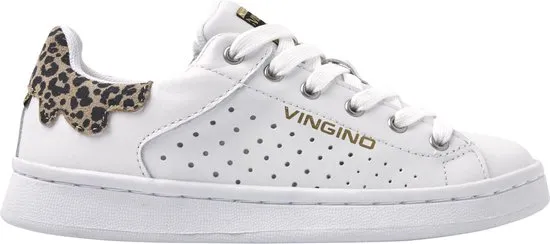 Vingino TORNEO - 33 - Meisjes Classic - tennis sneaker - Wit