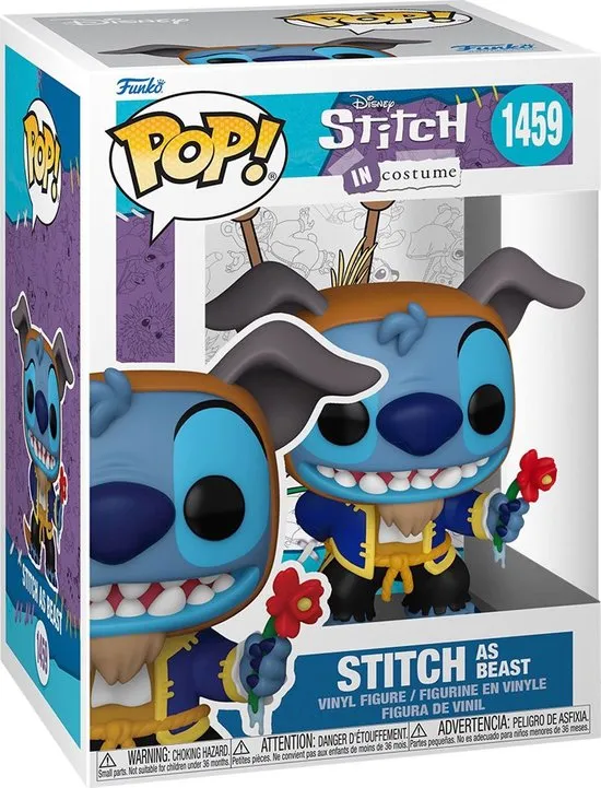 Funko Pop #1459 Disney: Stitch in Costume - Stitch as Beast