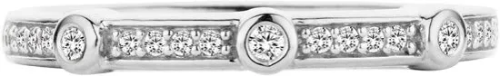 TI SENTO - Milano Ring - Zilver Ringmaat: 16.00 mm / maat 50 Bewerking:Gerhodineerd