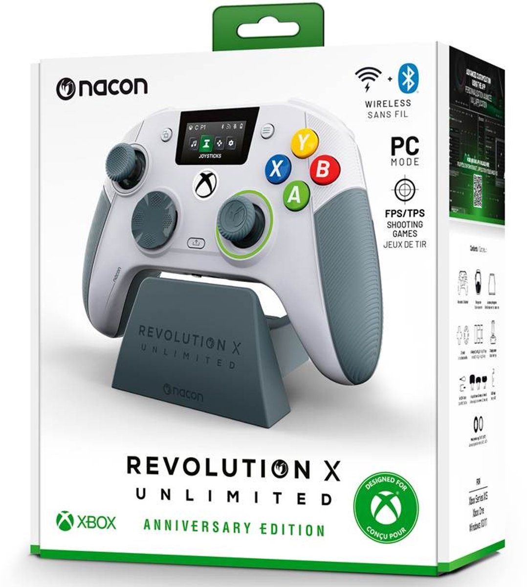 Nacon Revolution X Unlimited Controller - Xbox Series X - PC - 360 Anniversary Edition