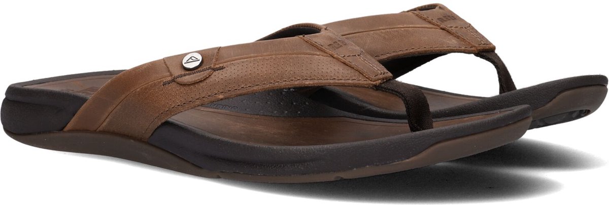 Reef - Maat 45 - Pacific Le Heren Slippers - Bruin