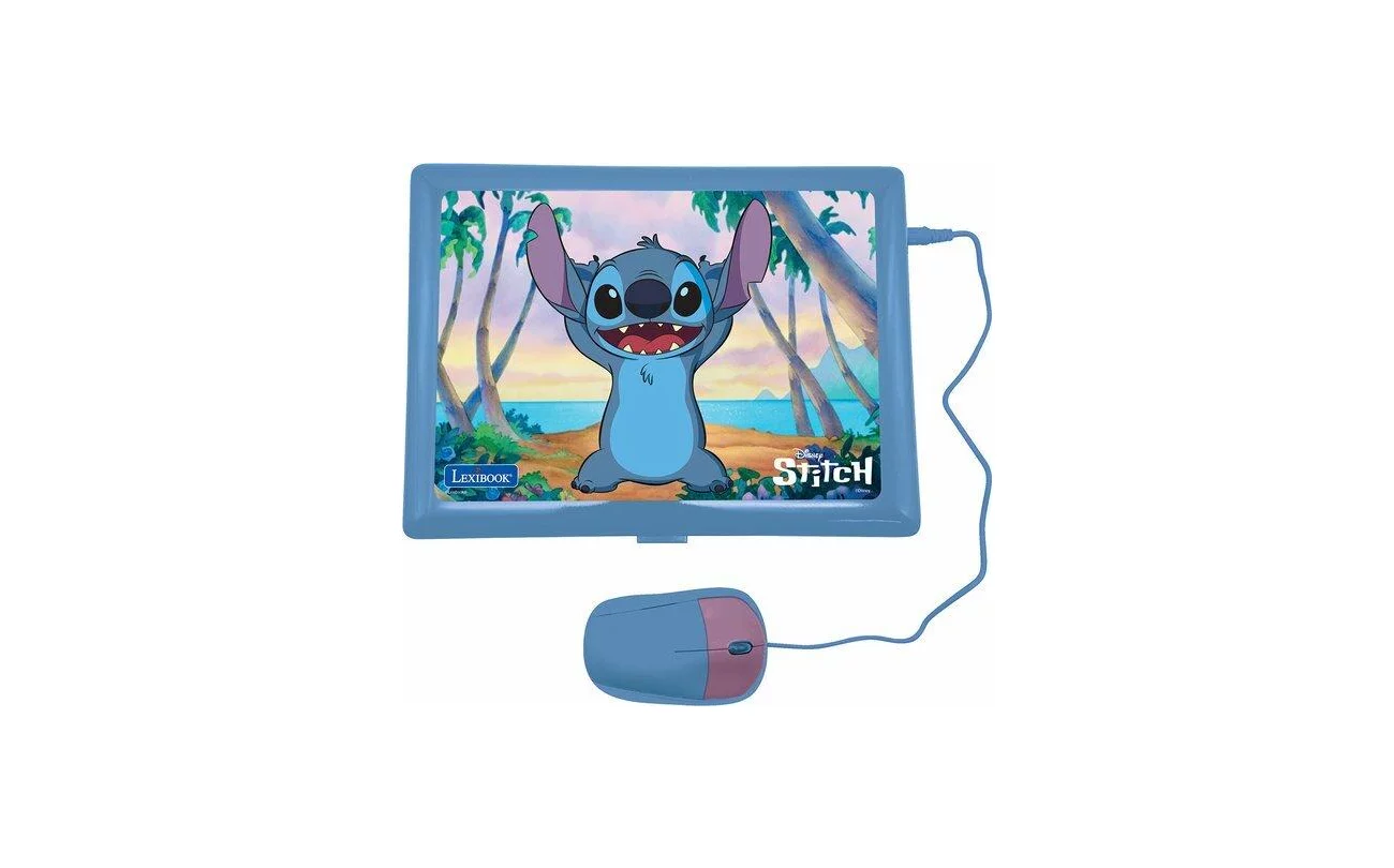 Disney Stitch tweetalige laptop met 124 activiteiten