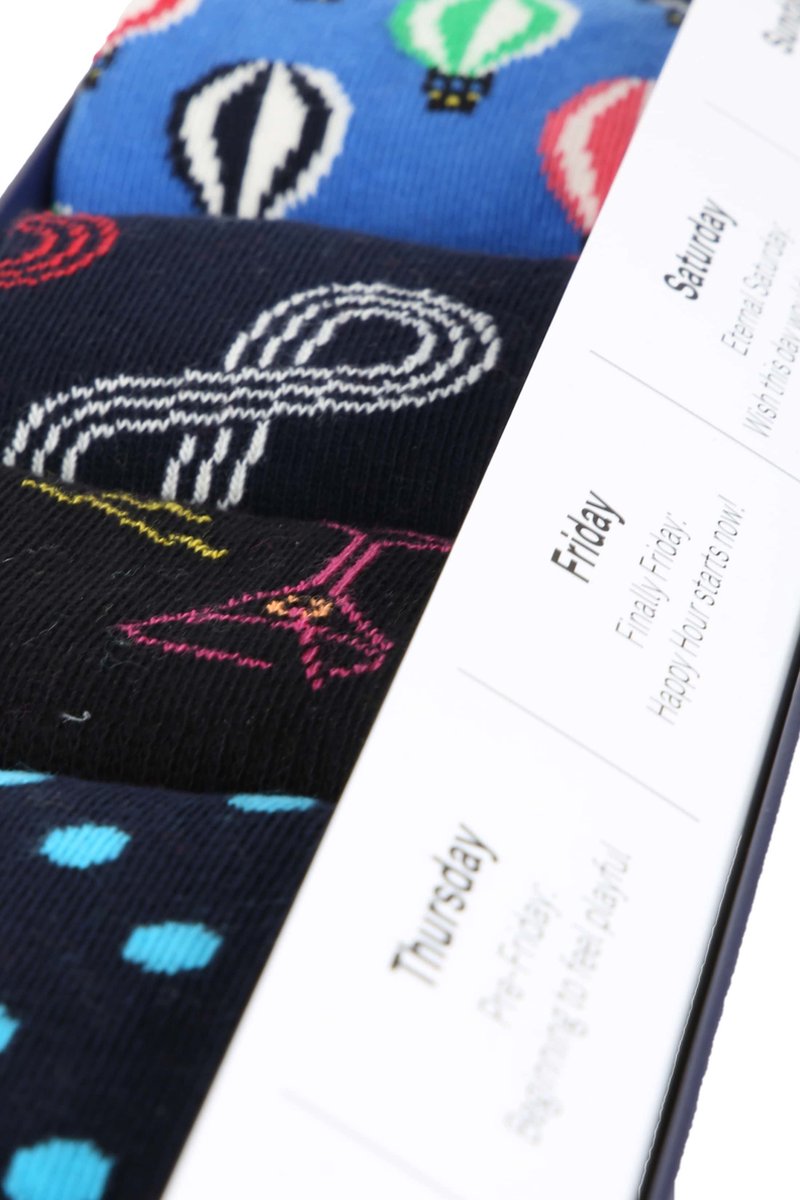 Happy Socks - Maat 41-46 - 7 Days giftbox