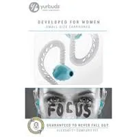 yurbuds focus for woman Blauw