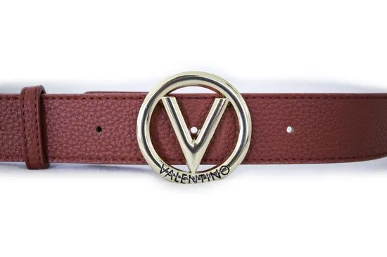Valentino Round Kledingriem - Maat S - Rood - 100 cm