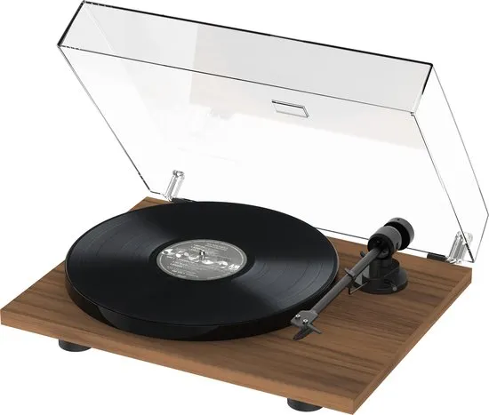 Pro-Ject E1 BT AT3600L Platenspeler - Voorversterkt - Bluetooth Verzender - Walnoot