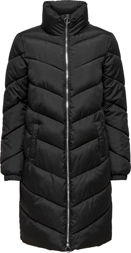 JDY Maat S  JDYNEWFINNO LONG PADDED JACKET OTW HAB - Dames - Gewatteerde jassen