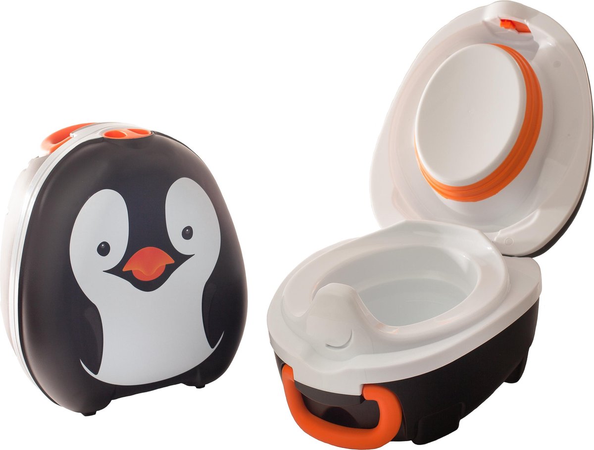Jippie's My Carry Plaspotje - Pinguïn - Zwart