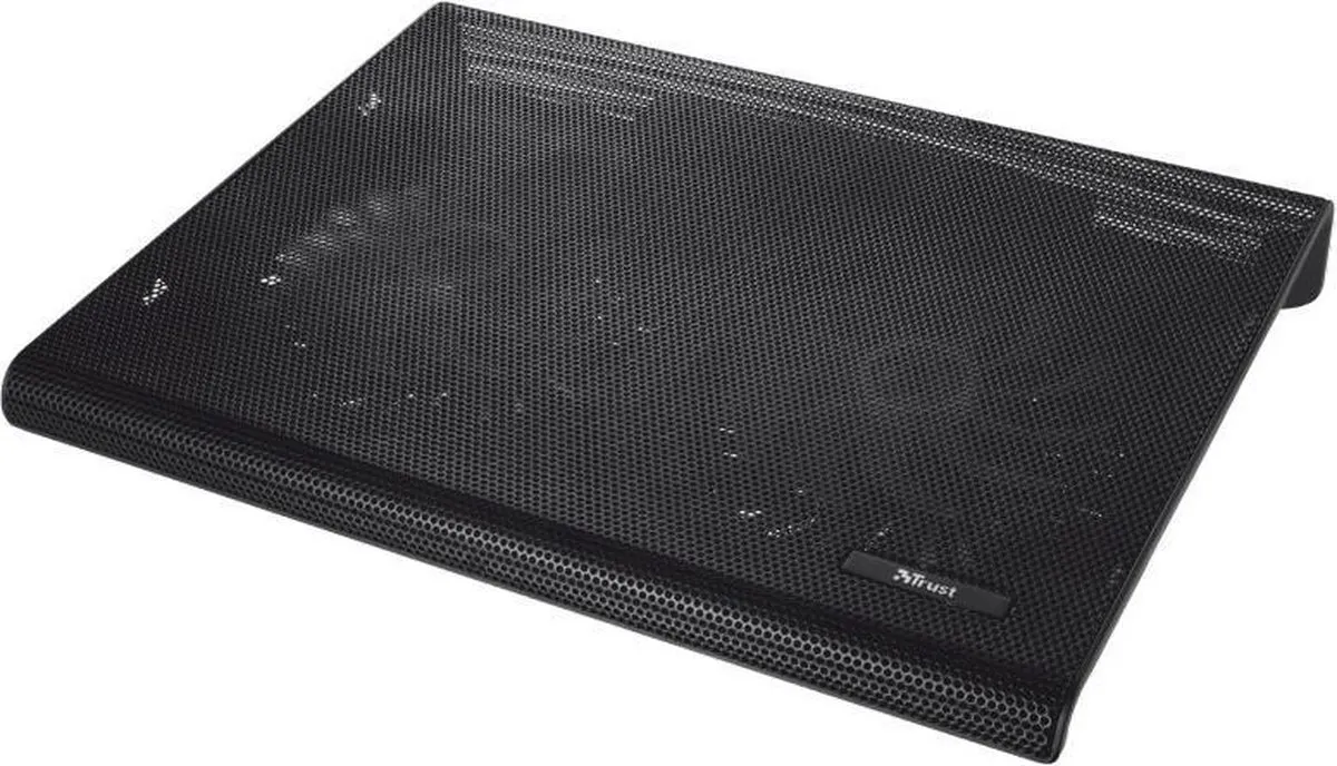 Trust - Azul - Laptop Cooling Stand - 2 Ventilatoren - USB-voeding - Blauw Verlicht - max 17.3 inch