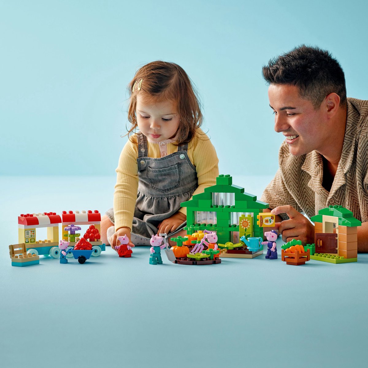 LEGO DUPLO Peppa Big De Tuin en Kas van Opa Big Set - 10461