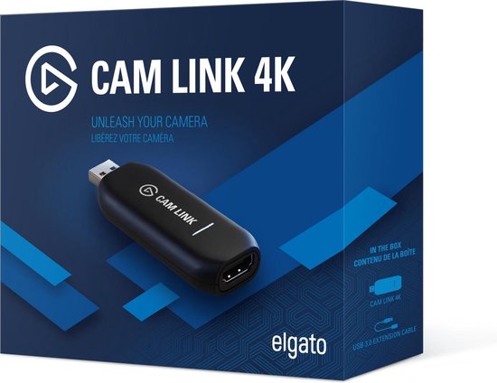 bdb6-51b6-40bf-a415-9e71c00271a9 Elgato Gaming Cam Link 4K Game Capture Card - Windows / MAC