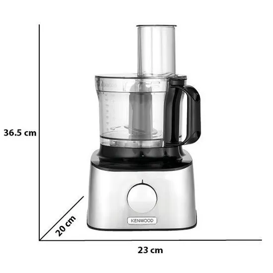 Kenwood Multipro Compact FDM301SS - Foodprocessor