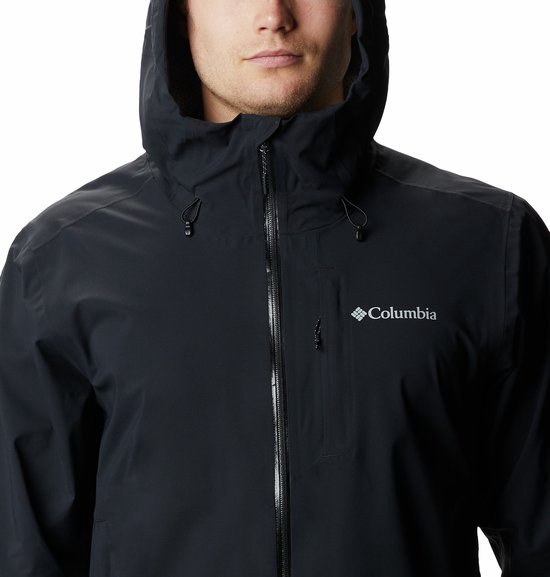 Columbia  Maat XXL Omni-Tech Jas Heren met Capuchon - Jassen Heren Waterdicht & Winddicht - Outdoorj