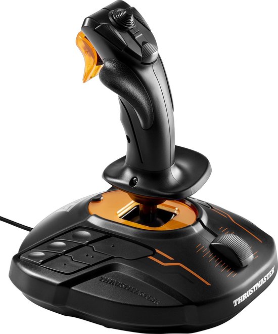 Thrustmaster T16000M FCS - Joystick voor PC - Heart magnetische sensoren - 16 aktieknoppen - voor zo