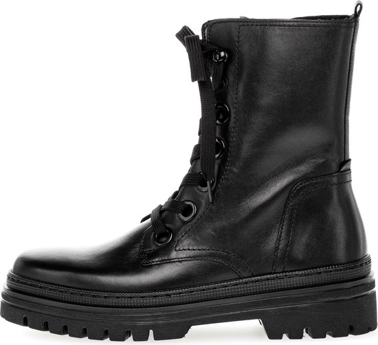 DGMOUTLET-NL-Gabor-Maat-40-5-51-721-57-Dames-Veterlaarzen-Zwart-SALE-1 Gabor - Maat 40.5 - 51.721.57 Dames Veterlaarzen - Zwart