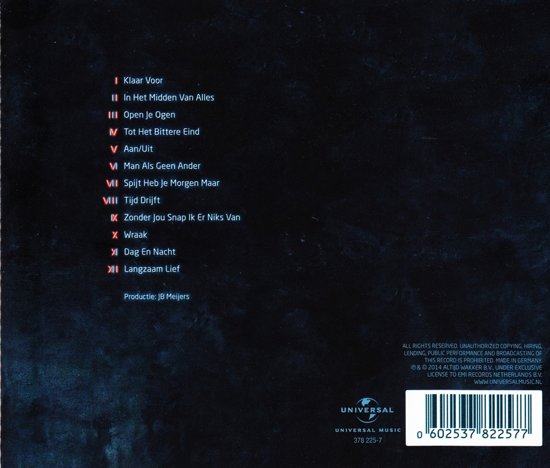 BLØF - In Het Midden Van Alles - CD