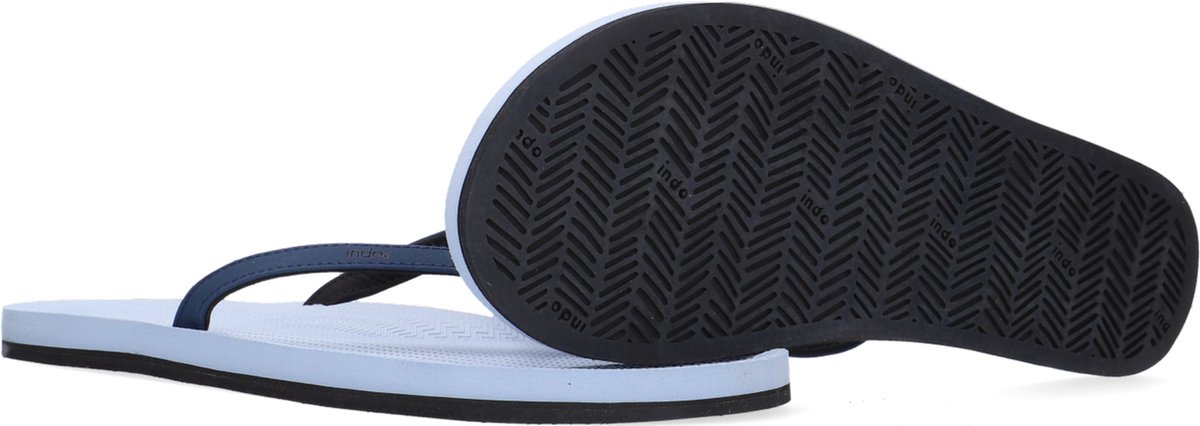 Indosole Flip Flop Color Combo Teenslippers - Maat 37/38 - Zomer slippers - Dames - Blauw