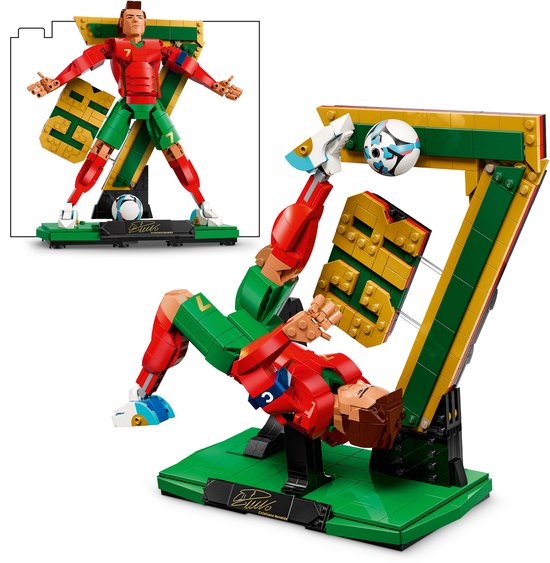 LEGO Editions Cristiano Ronaldo - Voetballegende CR 7 Bouwpakket voor Kinderen - 43016