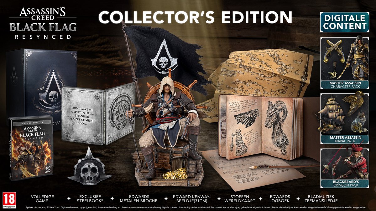 Assassin's Creed: Black Flag Resynced - Collector's Edition - PS5