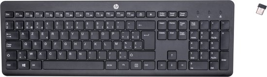 HP 230 - Draadloos Toetsenbord - Zwart - AZERTY