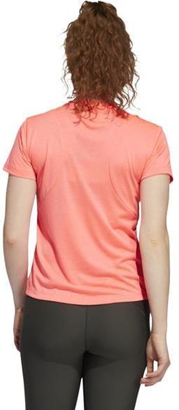 adidas - maat S - BOS Logo shirt dames roze/rood
