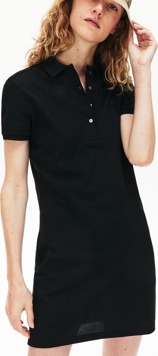 Lacoste - maat 40-Dames Jurk - Black