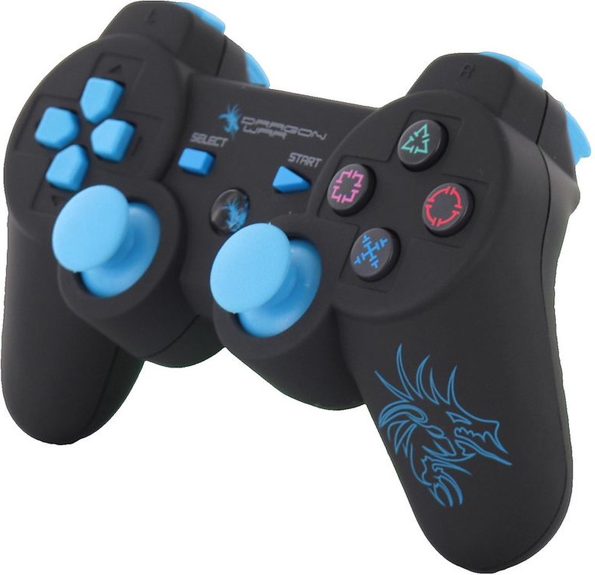 Dragon War Wireless PlayStation 3 - Dragon Shock Bluetooth Controller - Zwart