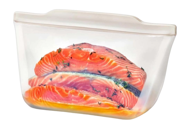 Vershoudzakje OXO Good Grips 'Stand-Up' 1,8 liter Transparant